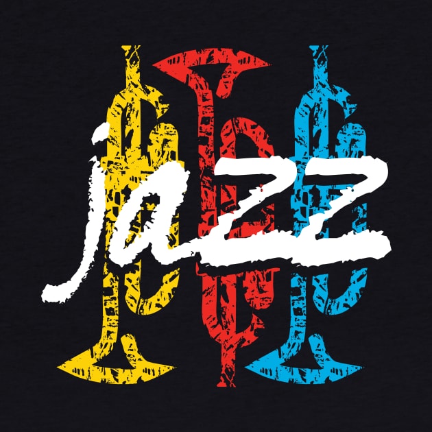 Fancy Typographic Jazz Themed Design by jazzworldquest